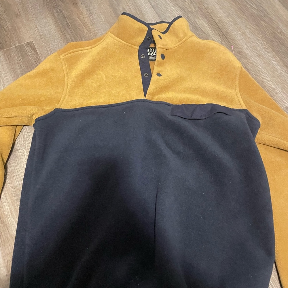 Southern grit button sweater